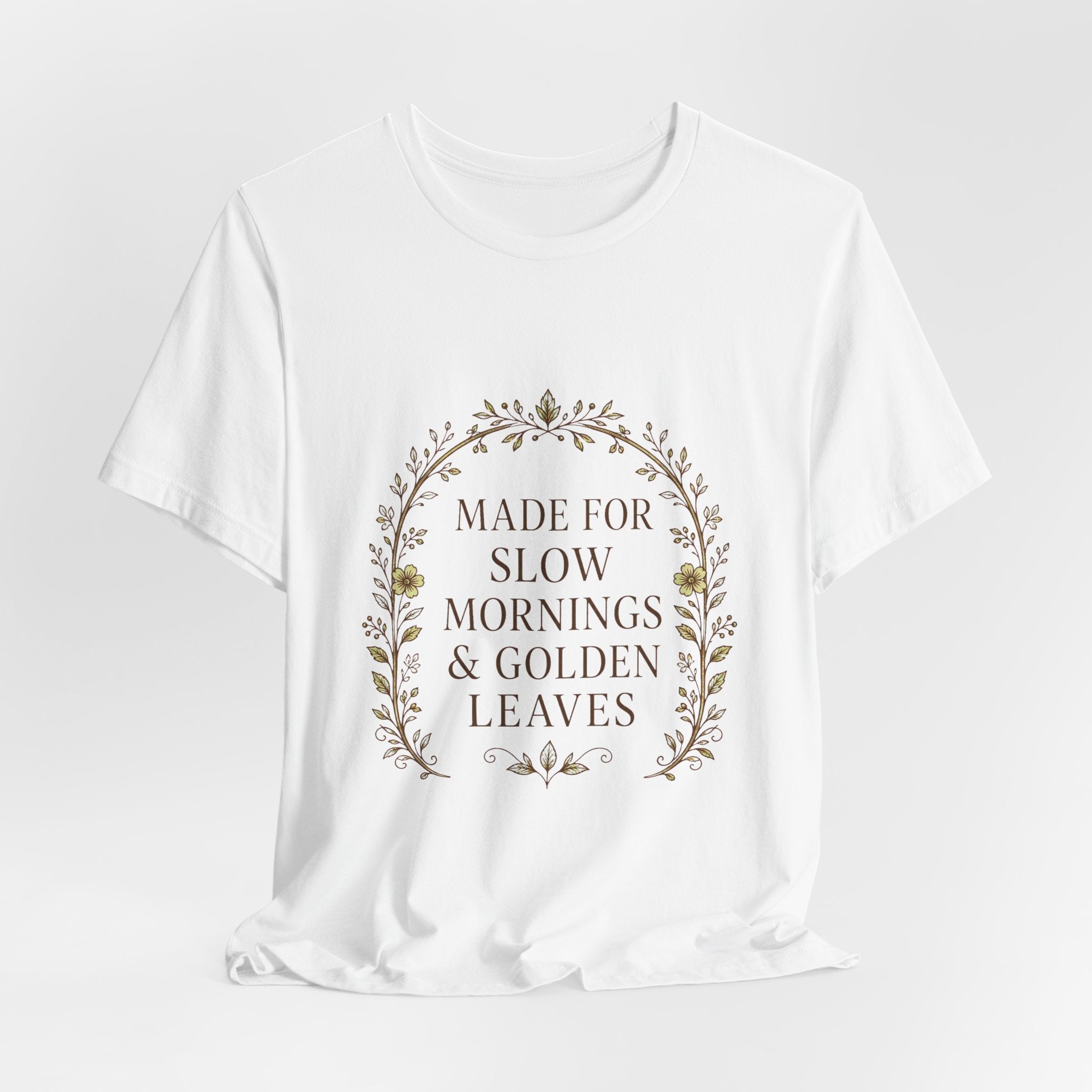 Sutton Lane Co. Fall — Made for Slow Mornings & Golden Leaves T-Shirt
