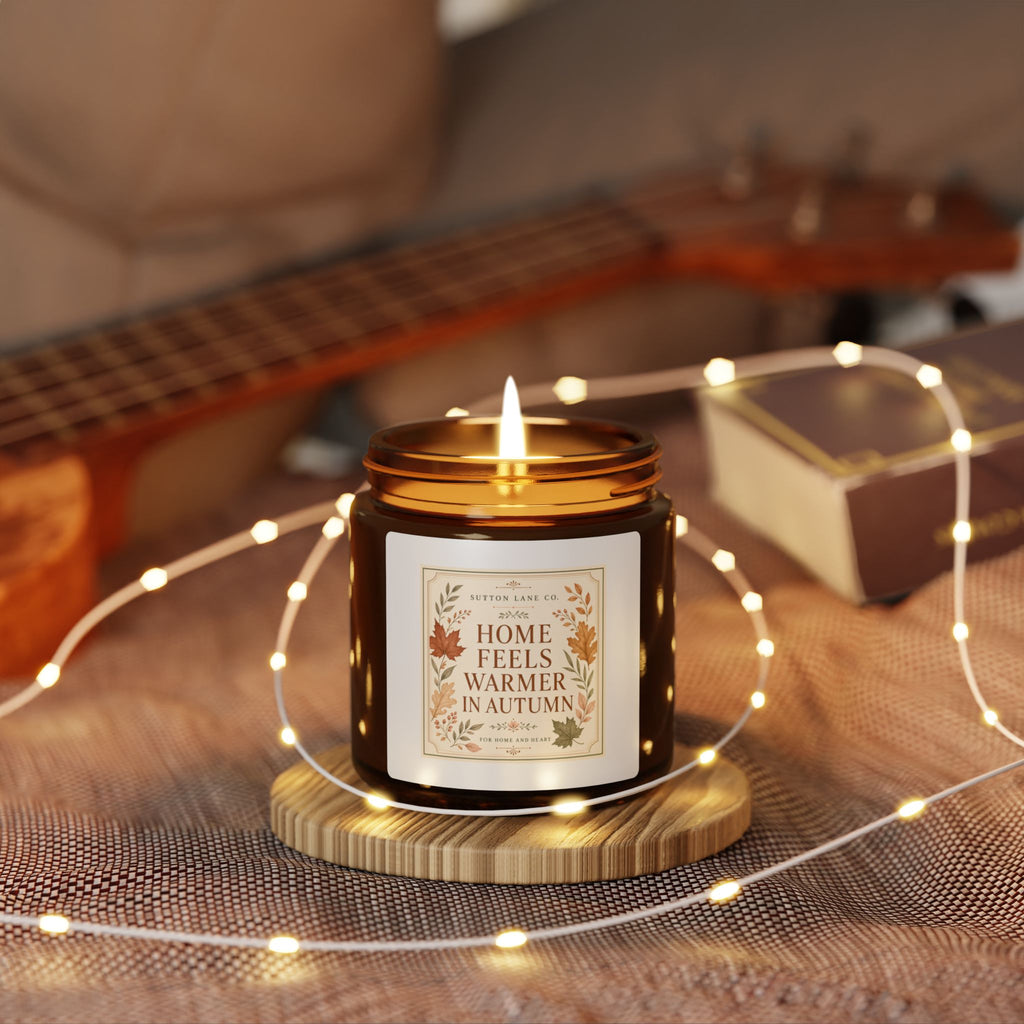 Sutton Lane Co. Fall — Home Feels Warmer in Autumn Amber Soy Candle