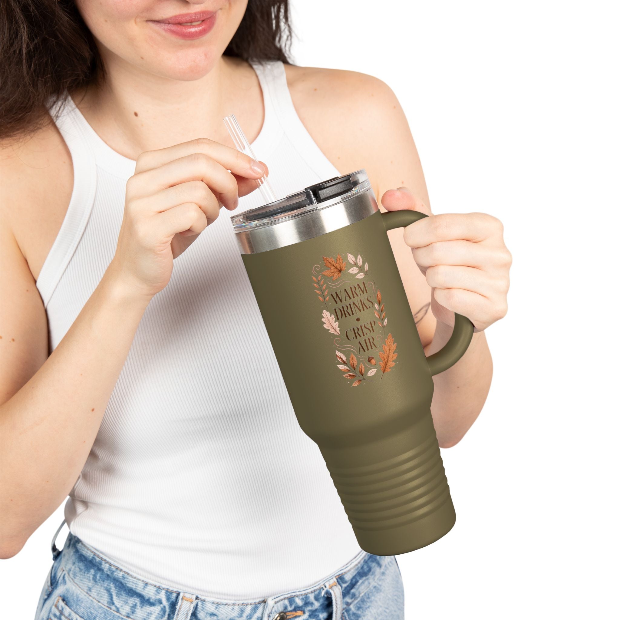 Sutton Lane Co. Fall — Warm Drinks & Crisp Air 40oz Tumbler