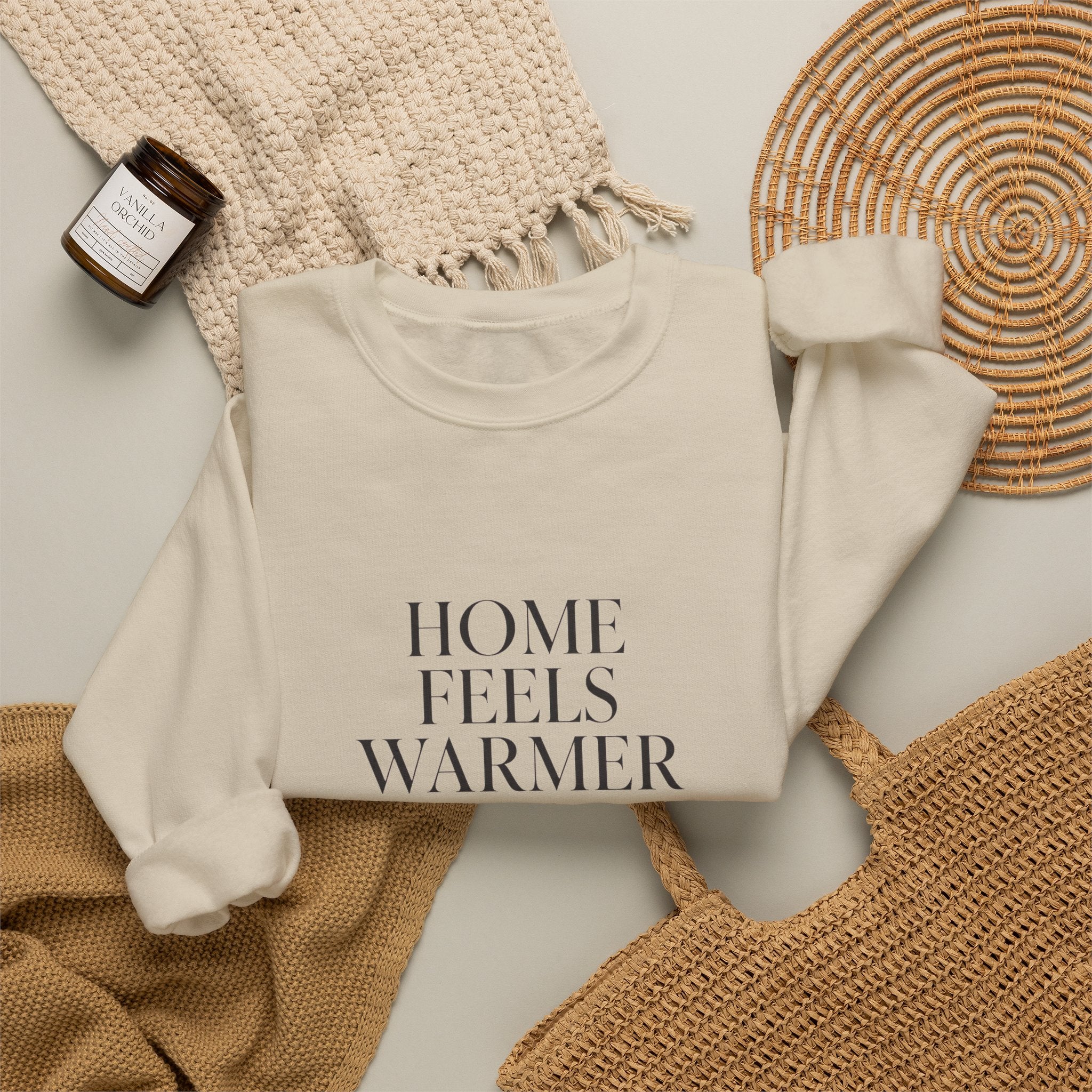 Sutton Lane Co. Fall — Home Feels Warmer in Autumn Crewneck