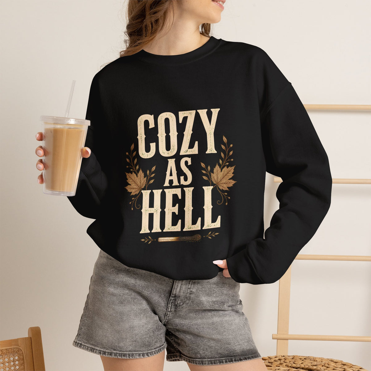 Sutton Lane Co. After Dark — Cozy as Hell Crewneck