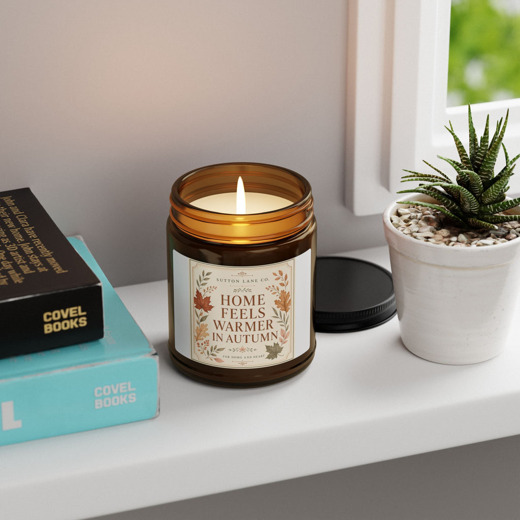 Sutton Lane Co. Fall — Home Feels Warmer in Autumn Amber Soy Candle