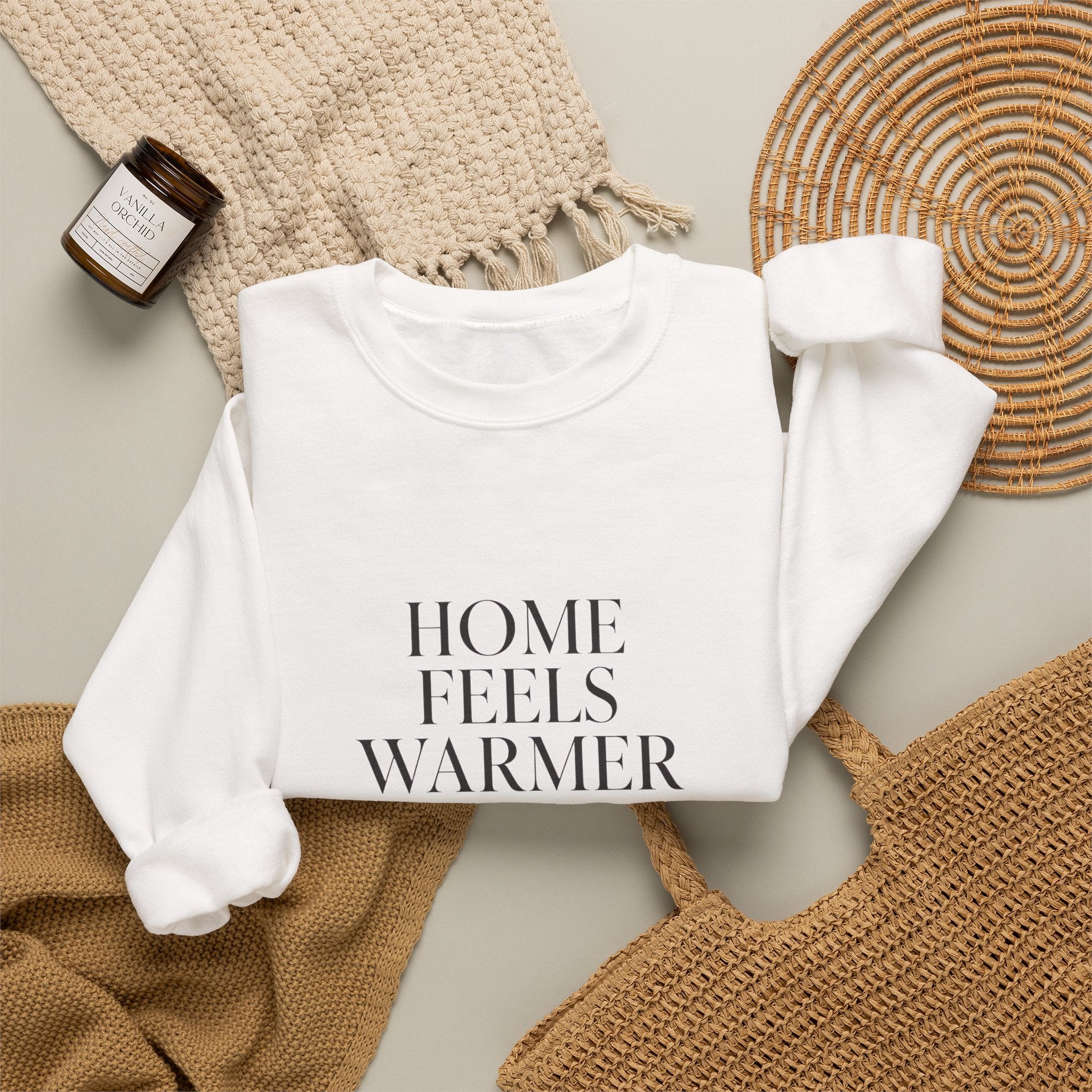 Sutton Lane Co. Fall — Home Feels Warmer in Autumn Crewneck