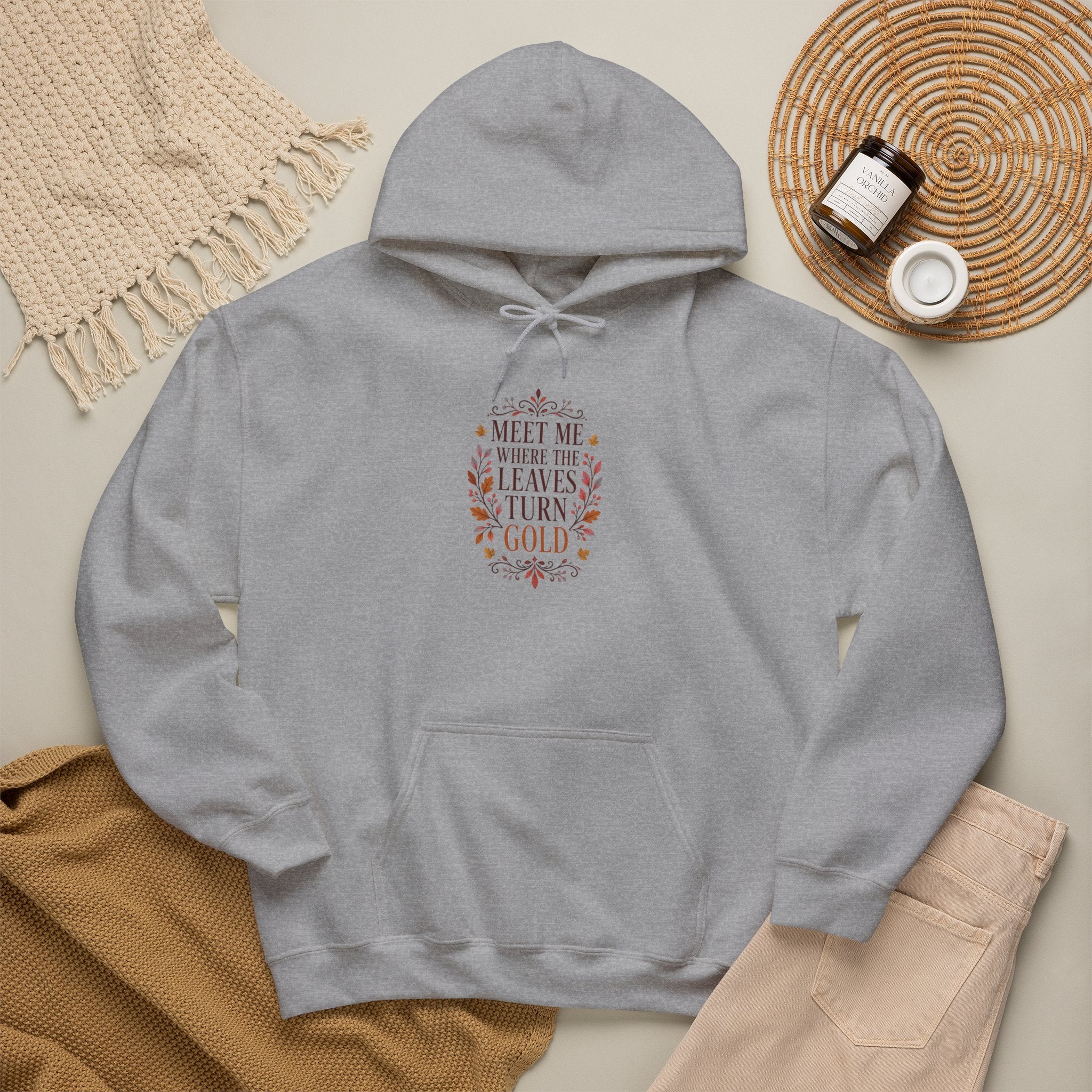 Sutton Lane Co. Fall — Meet Me Where the Leaves Turn Gold Hoodie