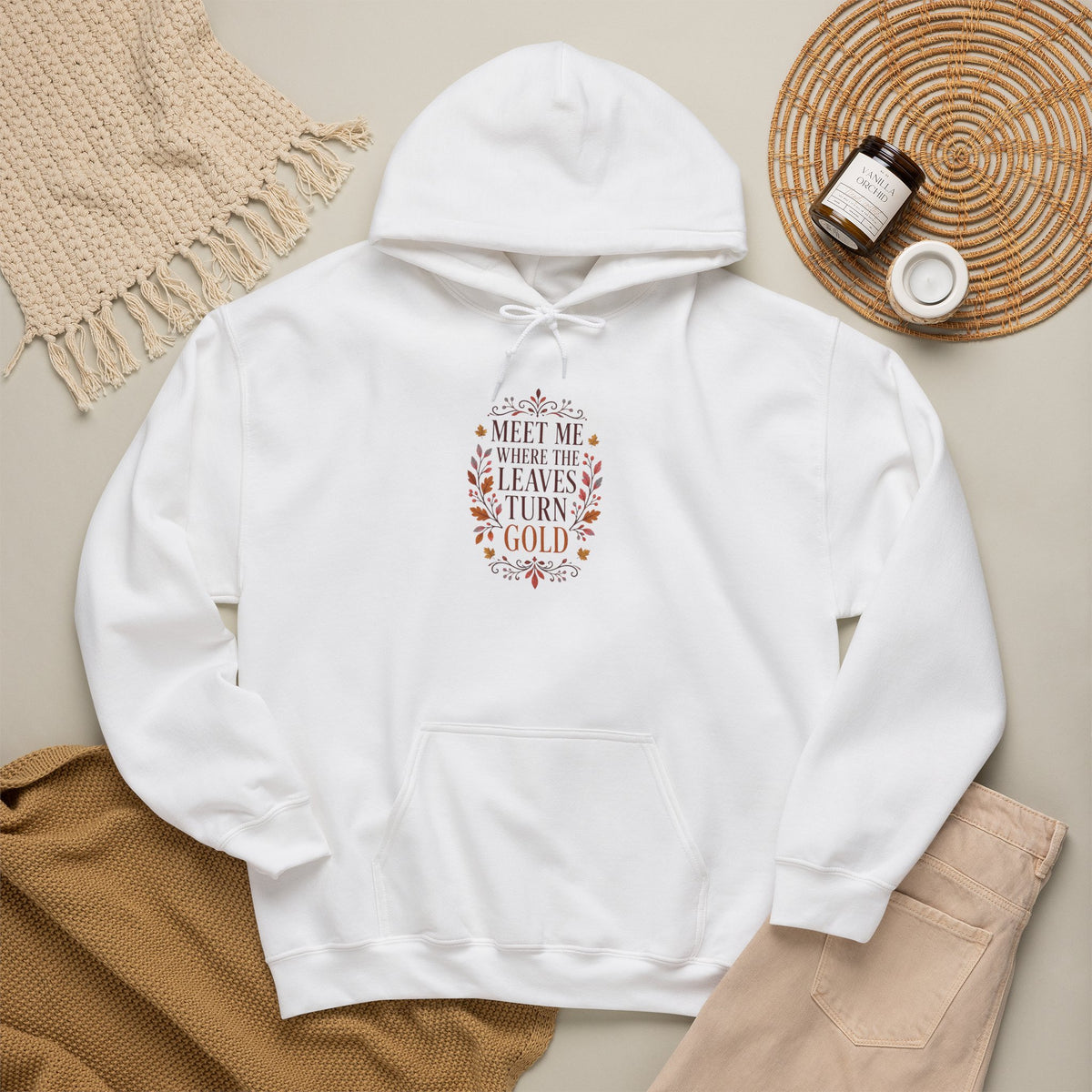 Sutton Lane Co. Fall — Meet Me Where the Leaves Turn Gold Hoodie
