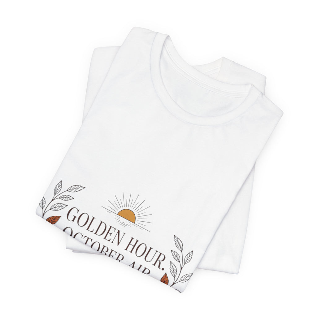 Sutton Lane Co. Fall — Golden Hour. October Air. T-Shirt