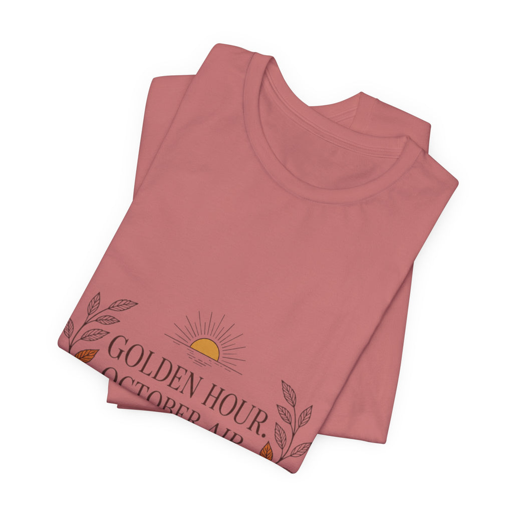Sutton Lane Co. Fall — Golden Hour. October Air. T-Shirt
