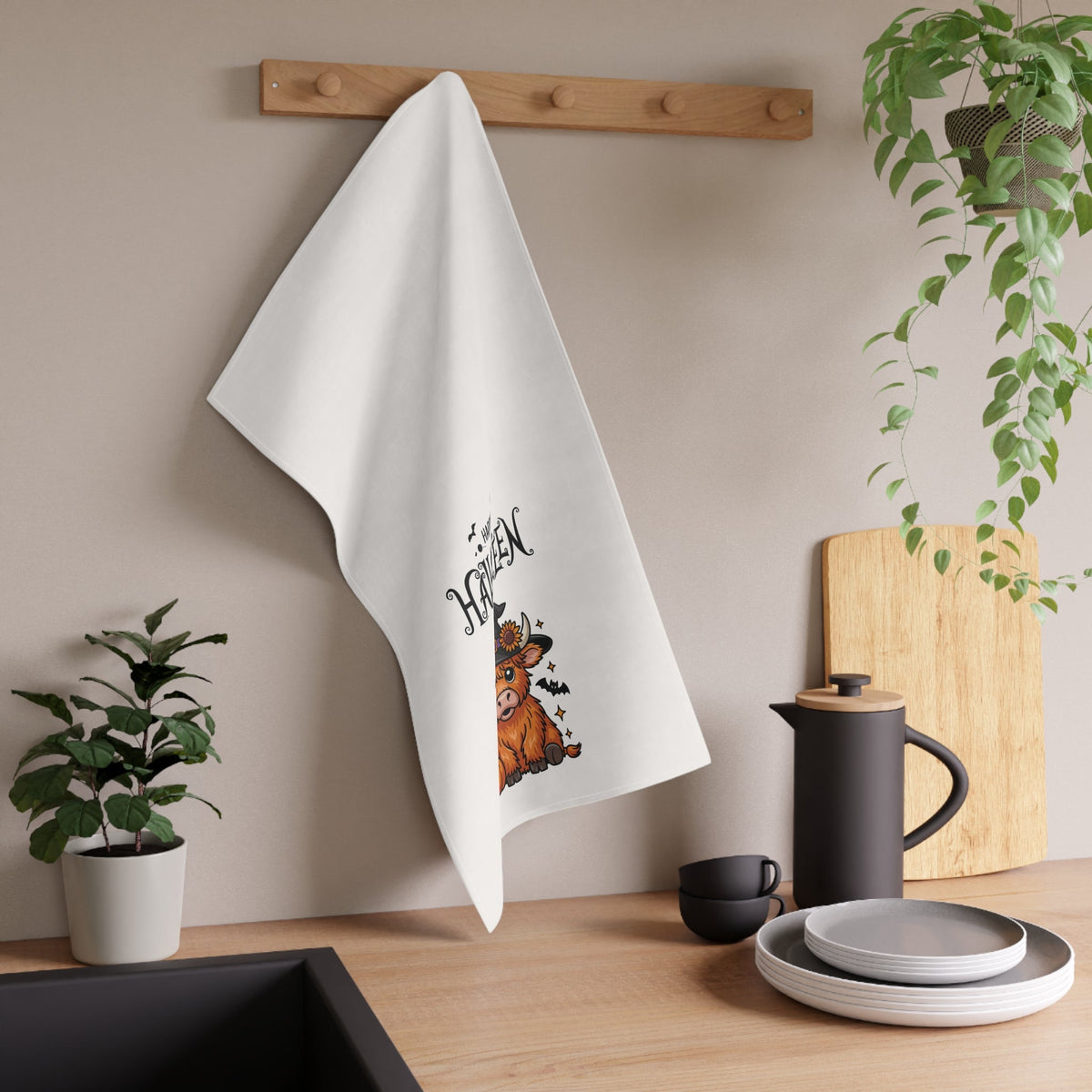 Sutton Lane Co. Fall | Happy Halloween Tea Towels