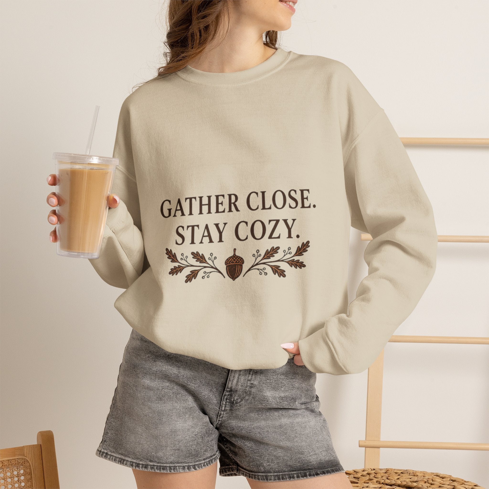 Sutton Lane Co. Fall — Gather Close. Stay Cozy. Crewneck