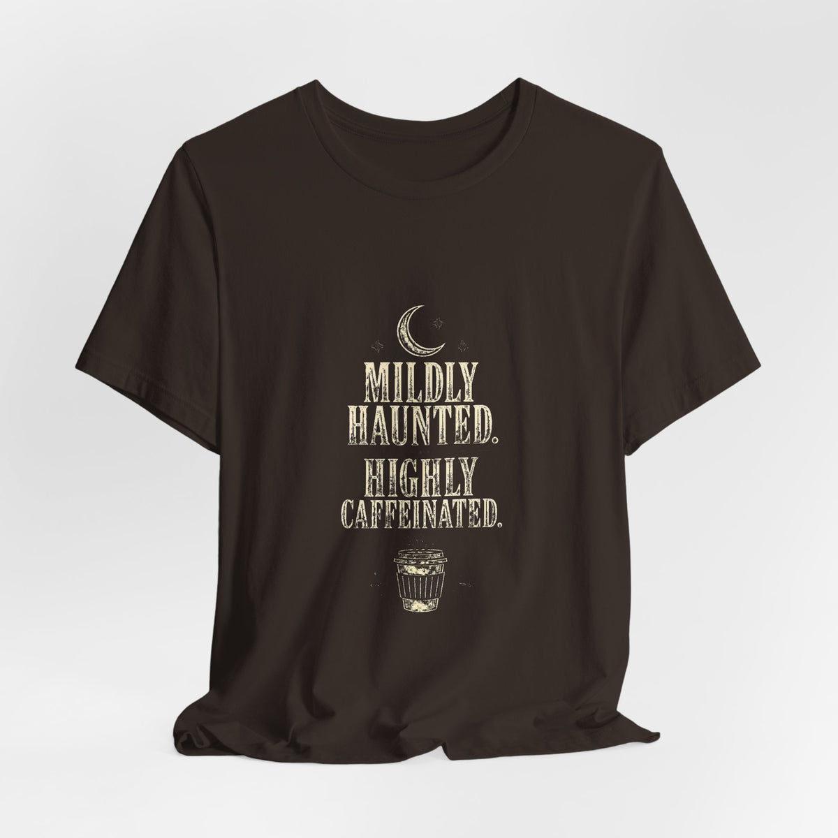 Sutton Lane Co. After Dark — Mildly Haunted. Highly Caffeinated. T-Shirt