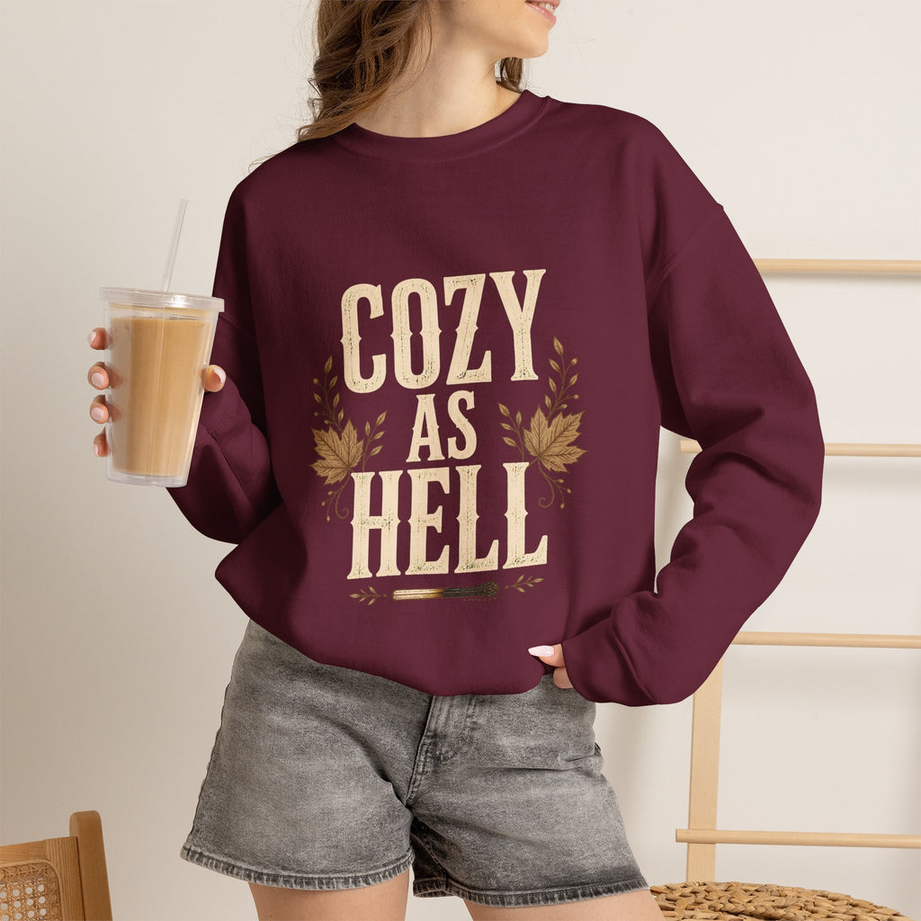 Sutton Lane Co. After Dark — Cozy as Hell Crewneck