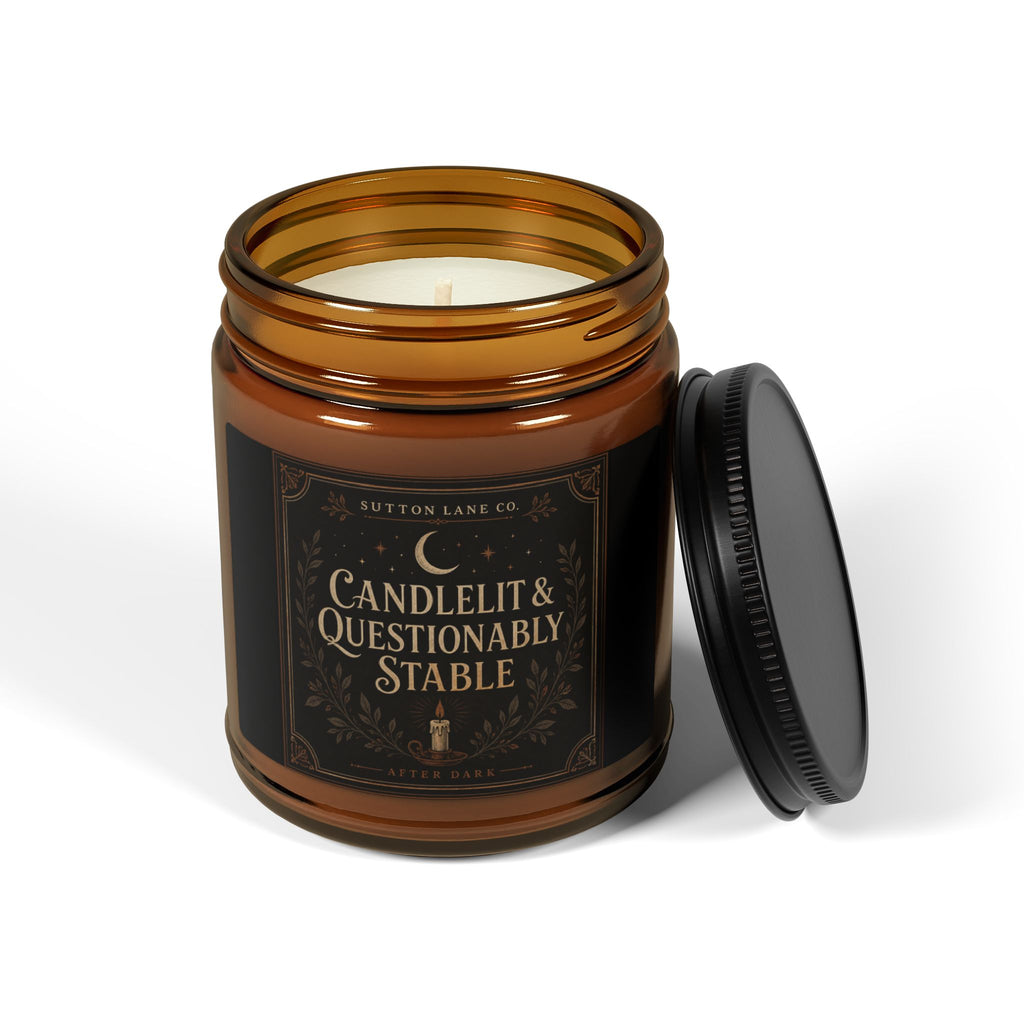 Sutton Lane Co. After Dark — Candlelit & Questionably Stable Amber Soy Candle