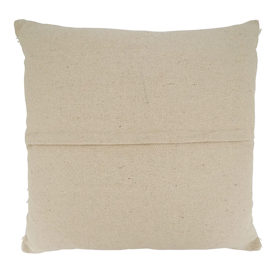 Ivory Meadow Tufted Pillow