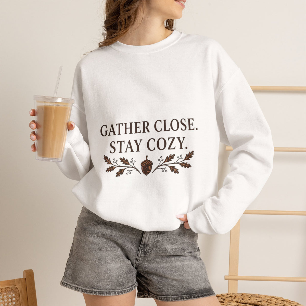 Sutton Lane Co. Fall — Gather Close. Stay Cozy. Crewneck