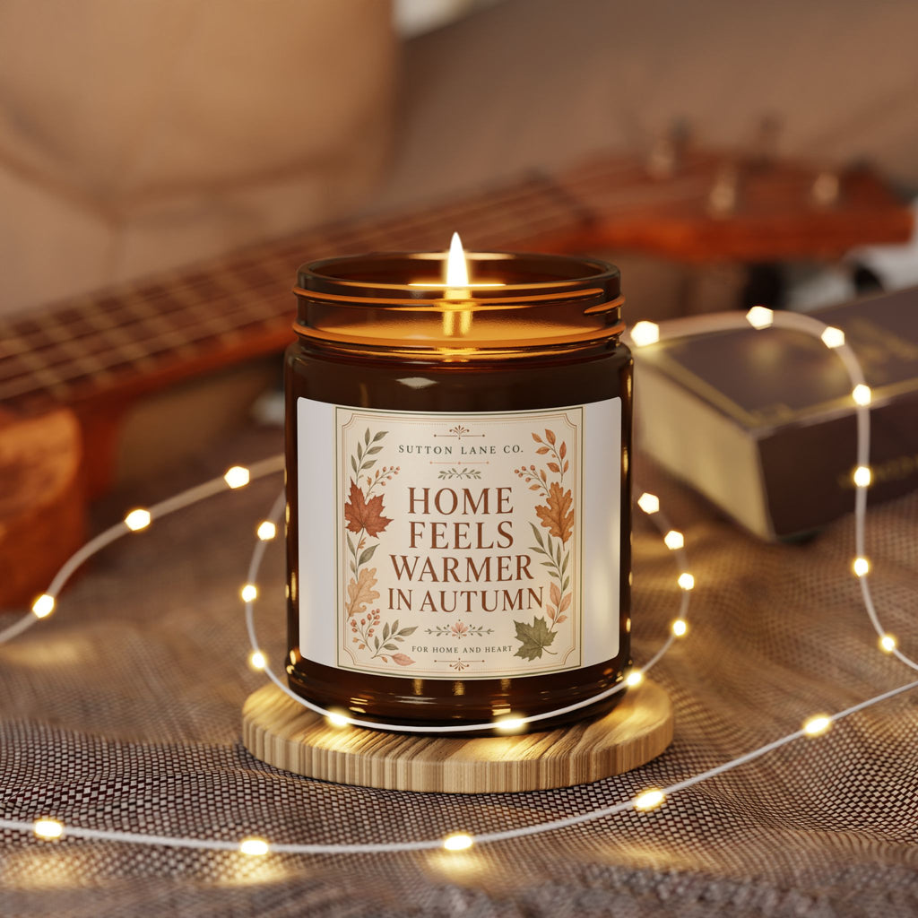 Sutton Lane Co. Fall — Home Feels Warmer in Autumn Amber Soy Candle