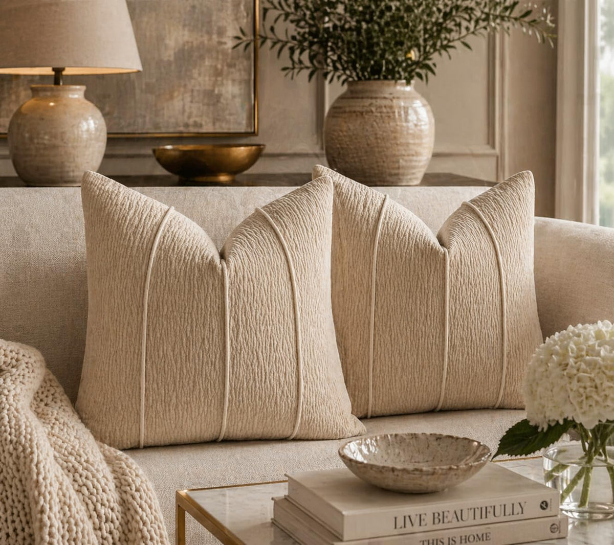 Willow Chenille Accent Pillow