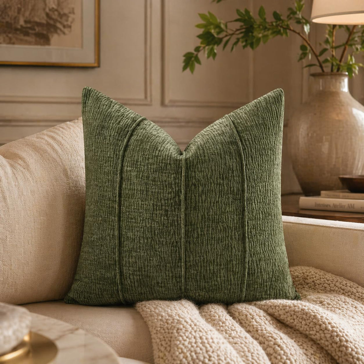 Willow Chenille Accent Pillow