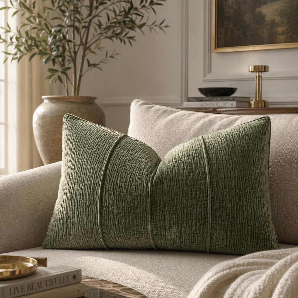 Willow Chenille Accent Pillow