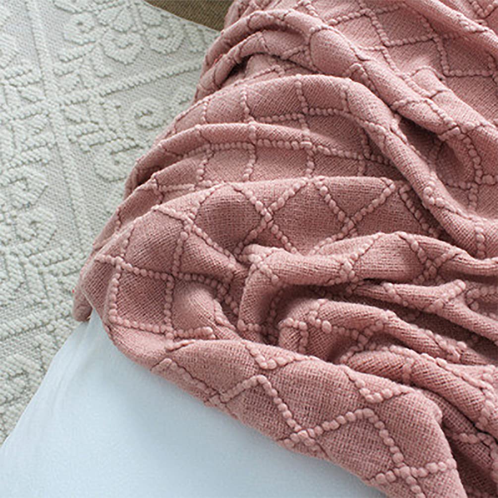 Meadow Diamond-Knit Throw