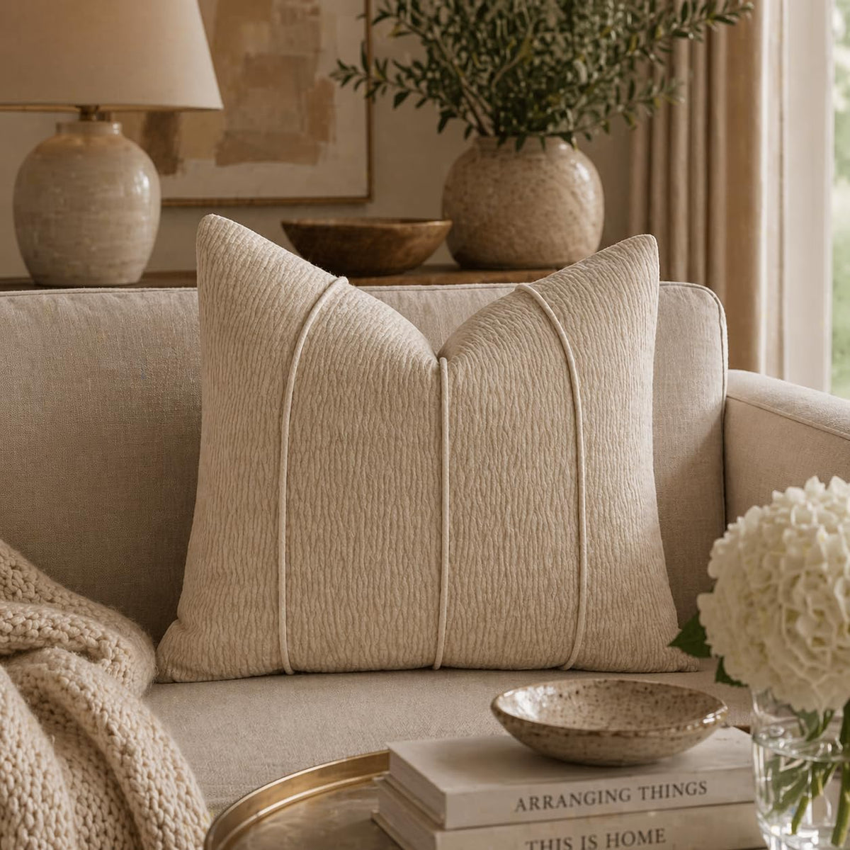 Willow Chenille Accent Pillow