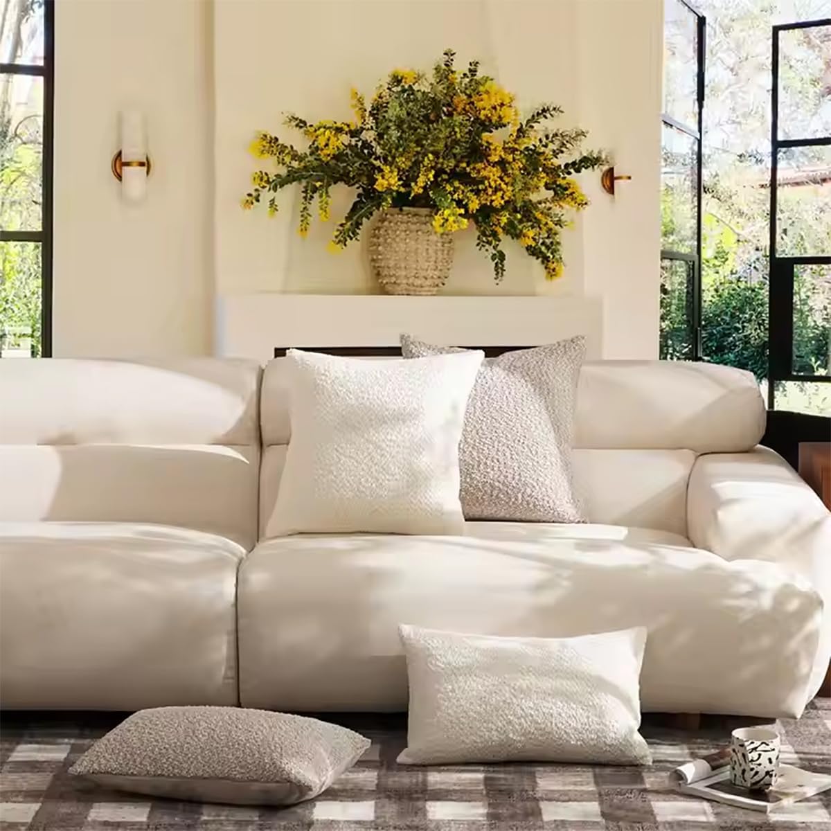 Sutton Bouclé Accent Pillow