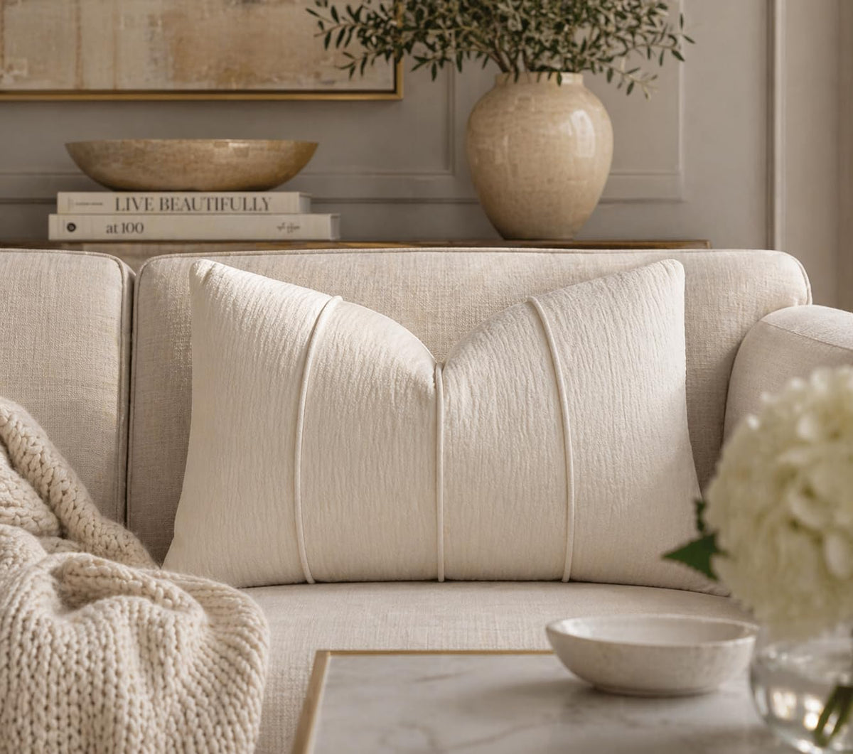 Willow Chenille Accent Pillow