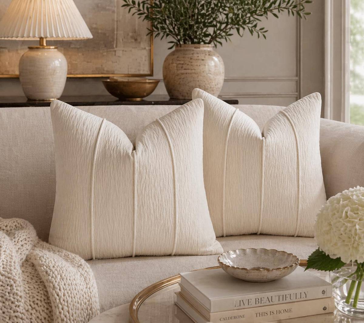 Willow Chenille Accent Pillow