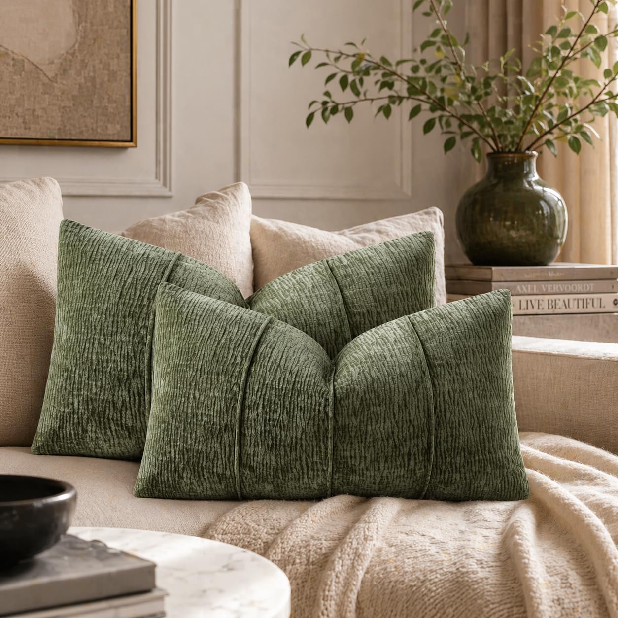 Willow Chenille Accent Pillow