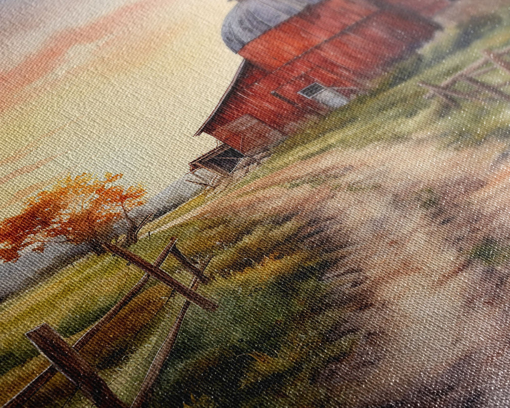 Country Road at Sunset Wall Art