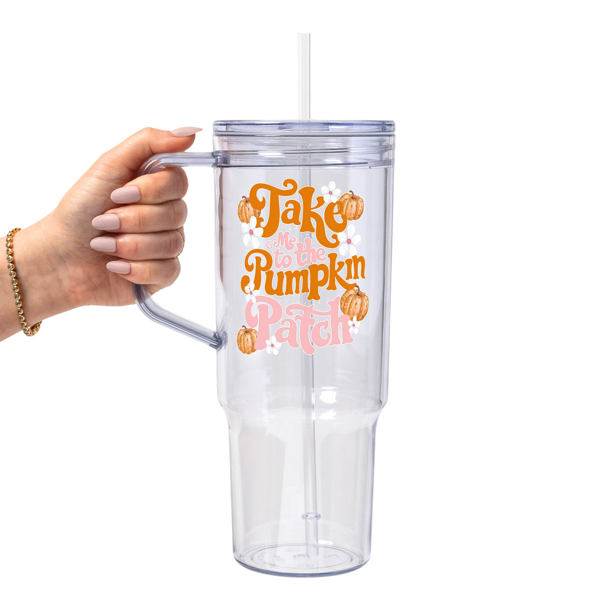 Sutton Lane Co. Fall | Take Me to the Pumpkin Patch Glass Cup