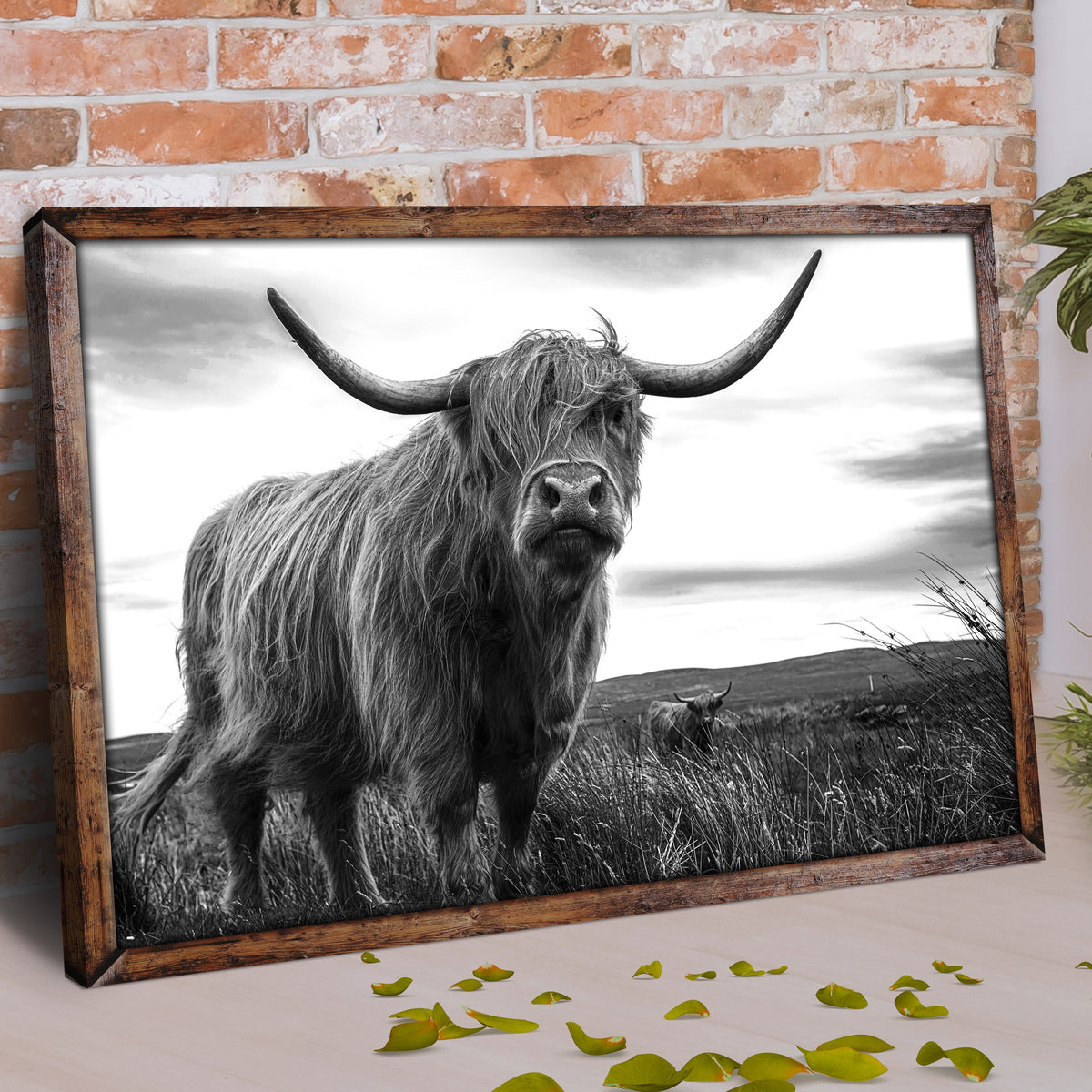 Highland Muse Portrait Canvas