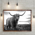 Highland Muse Portrait Canvas
