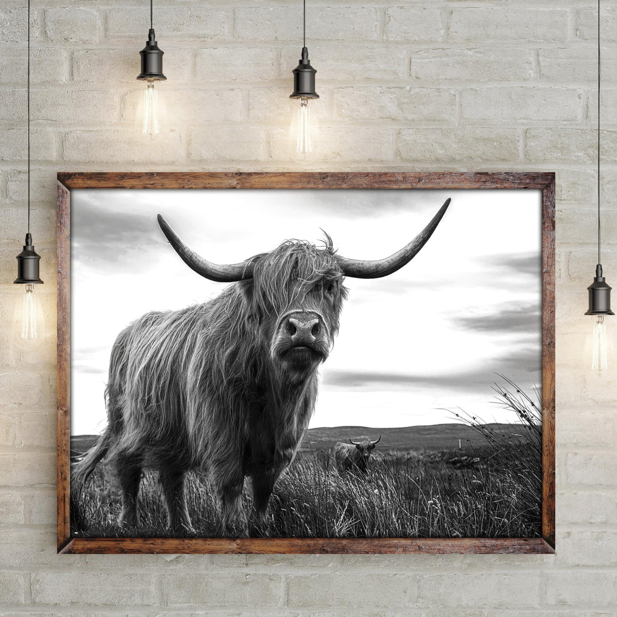 Highland Muse Portrait Canvas