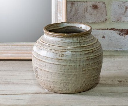 Soft Cream Ceramic Vase