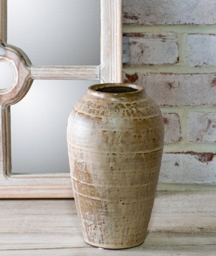 Soft Cream Ceramic Vase